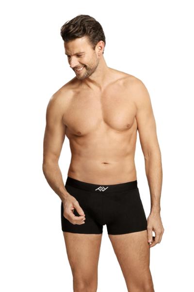 Men's trunks with fashionable waistband