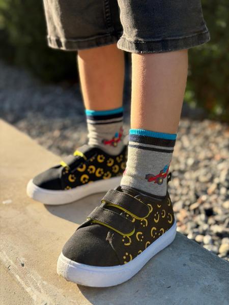 Kids' non-slip socks with motifs