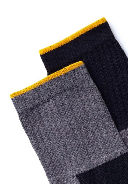 Men's cushion foot work socks, 2-pack