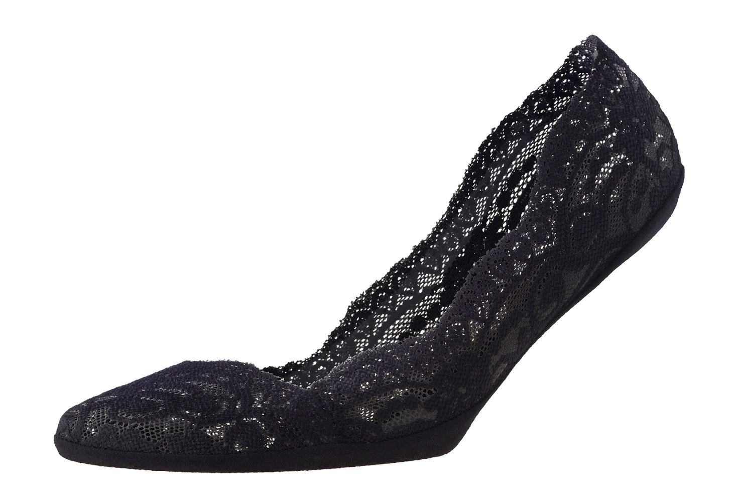 Women's lacy ballerina shoe liners