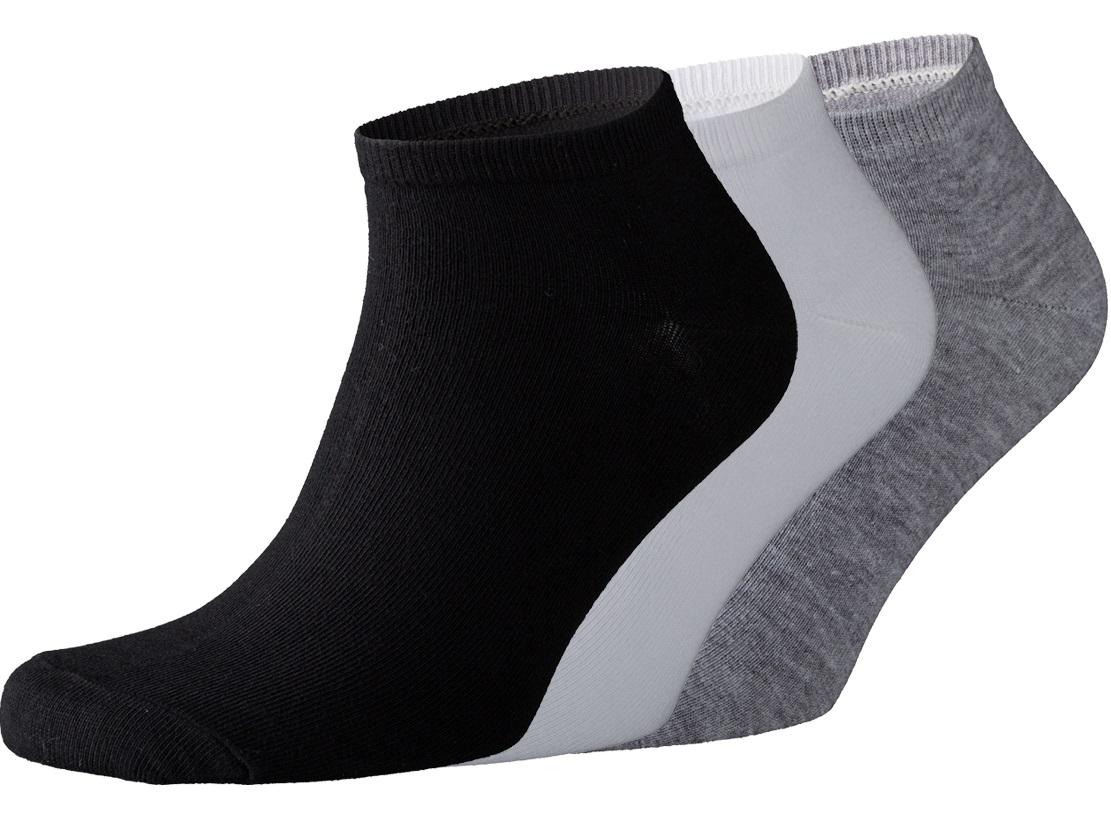 Men's low cut sneaker socks, 3-pack