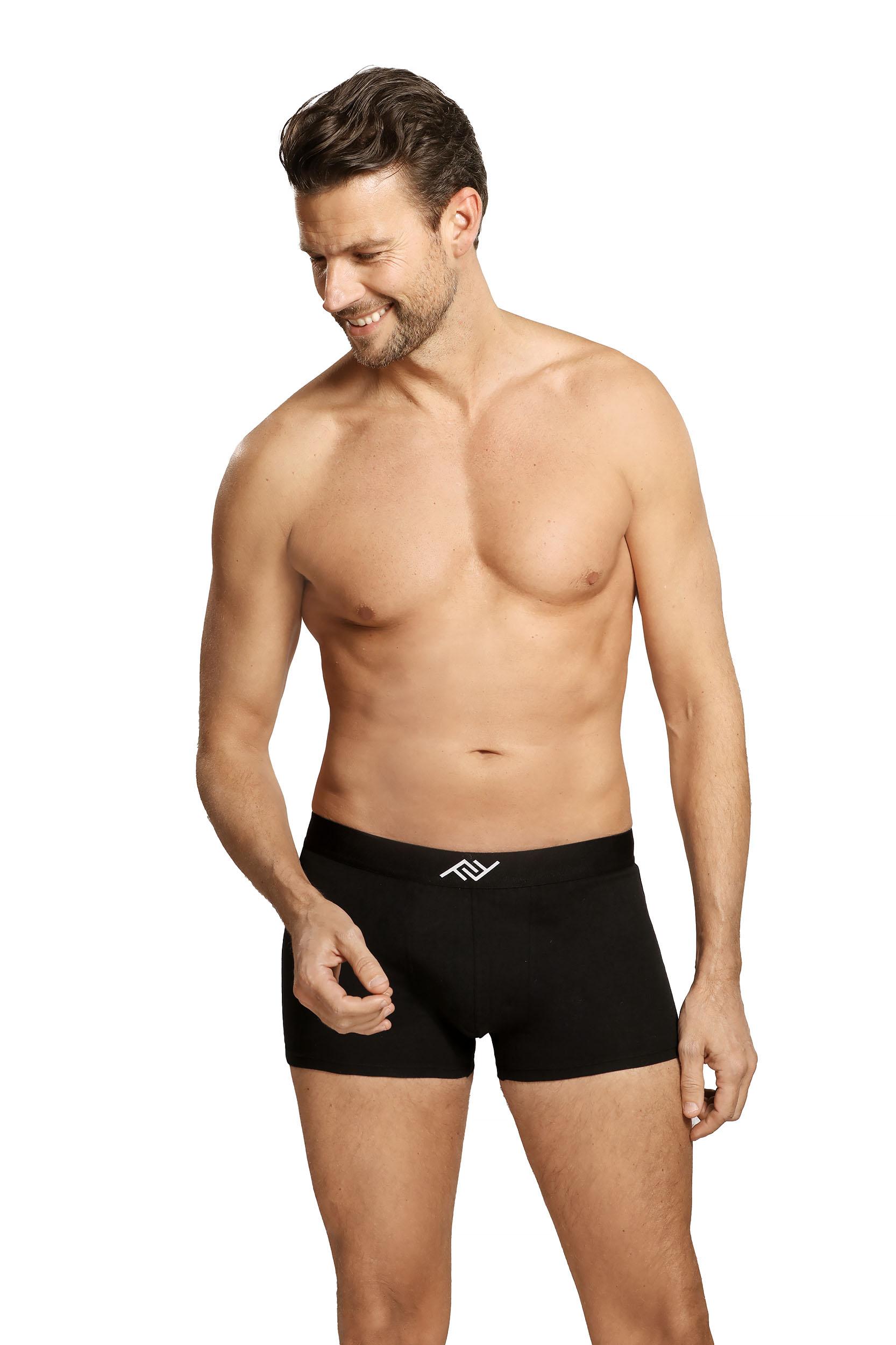 Men's trunks with fashionable waistband
